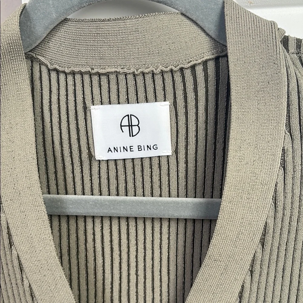 Anine Bing Ribbed Cardigan - Picture 2 of 4